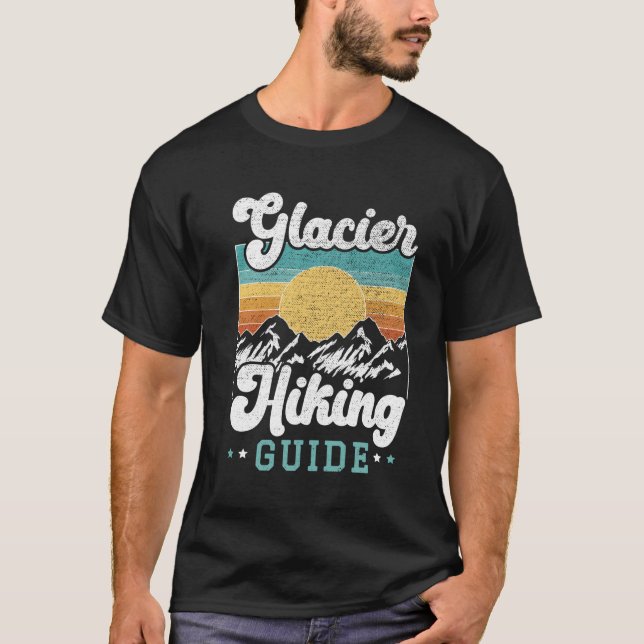 T-shirt Guide randonnée Trekking Guide Randonnée en Escala (Devant)
