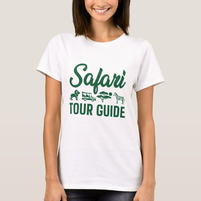 T-shirt Guide Safari (Devant)