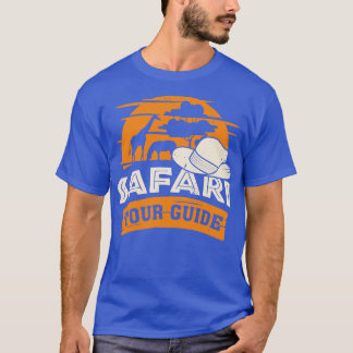 T-shirt Guide Safari Tour Cadeau