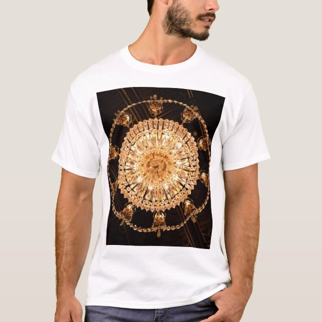 T-shirt Guildhall Elégance : Vue du lustre antique (Devant)
