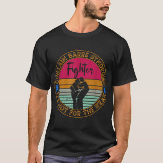 T-shirt Guillain Barre Syndrome Sensibilisation Combattant