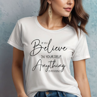 T-shirt Guillemet inspirant