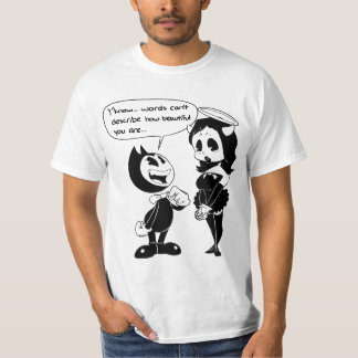 T-shirt Guillemets Bendy