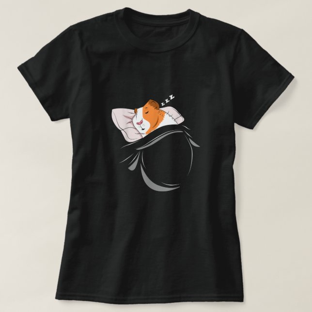 T-shirt Guine cadeau Guine de dressage de la cavette de la (Design devant)