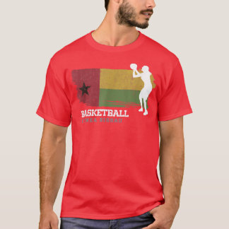 T-shirt Guinea Bissau Basketball Team B-Ball Womens Basket