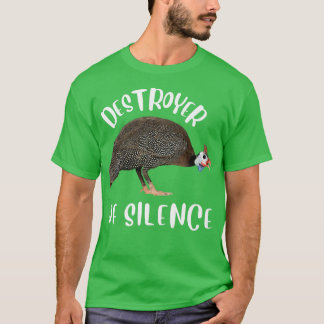 T-shirt Guinea Hen Fowl Poultry Farm Animal Bird Women Cou