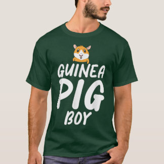 T-shirt Guinea Pig Boy Cute Guinea Pig