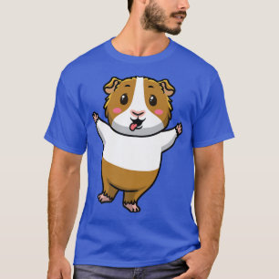 T-shirt Guinea Pig Cavy Rodent Emoticon 375