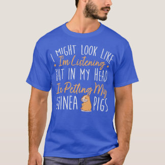 T-shirt Guinea Pig Girl Pet Guinea Gig 