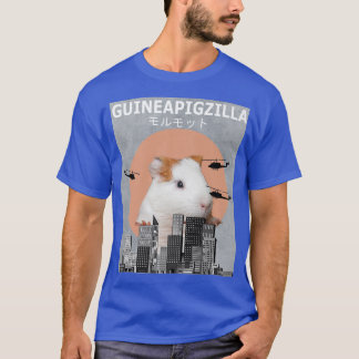 T-shirt Guinea Pig Guinepigzilla Animal Funny Guinea Pigs 