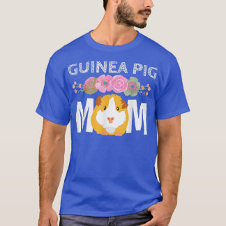 T-shirt Guinea pig Mom  Cavy Women's clothing Mother's day