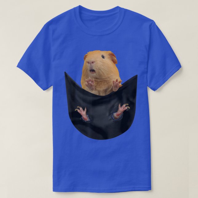 T-shirt Guinea Pig Owner Cute Pocket Guinea Pig  (Design devant)