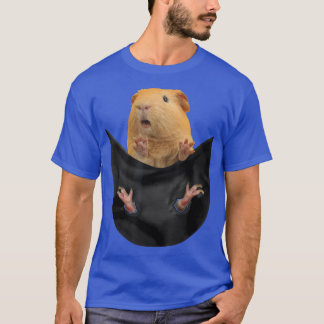 T-shirt Guinea Pig Owner Cute Pocket Guinea Pig 