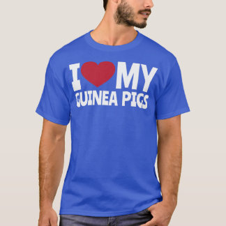 T-shirt Guinea Pigs LOVE 