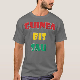 T-shirt guinée bissau Mots colorés