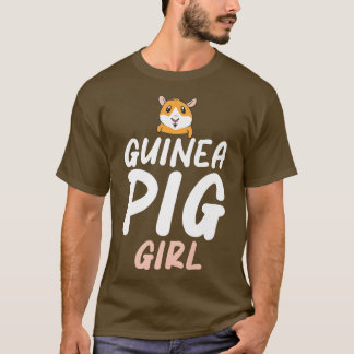 T-shirt Guinée Cochon fille mignonne Guinée cochon Premium
