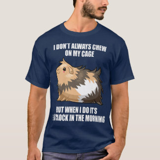 T-shirt Guinée Cochon Maman Papa Fundy Piggy Lover Chew Ca