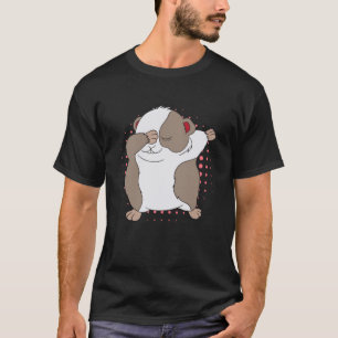 T-shirt Guinée Cochon mignon Dabbing Furie Petit animal Gu