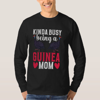 T-shirt Guinée Fowl Costume Hen Nourriture Hen Plumes Guin