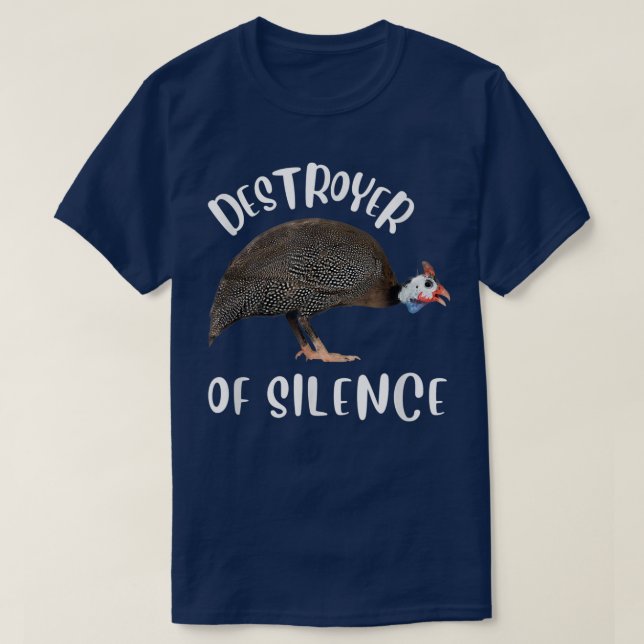 T-shirt Guinée Hen Fowl Volaille ferme animal d'élevage d' (Design devant)