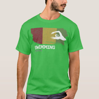 T-shirt Guinée Natation Nage Nage Sports Nage 