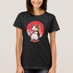 T-shirt Guinée Pig Geisha Funny Pet Kimono