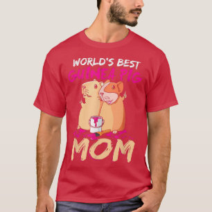 T-shirt Guinée Pig Girl Guinée Pig Femmes Monde meilleur G