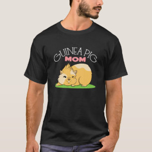 T-shirt Guinée Pig Girls Guinée Pig Maman Femmes Guinée Pi
