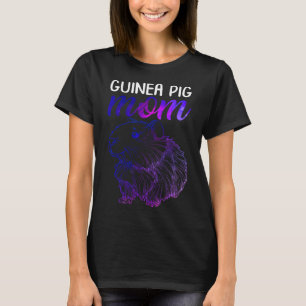 T-shirt Guinée Pig Mom Cute Furry Potaty Cavy Guinée Mom M