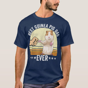 T-shirt Guinée Pig Papa Propriétaire Guinée Pig Apparel Re