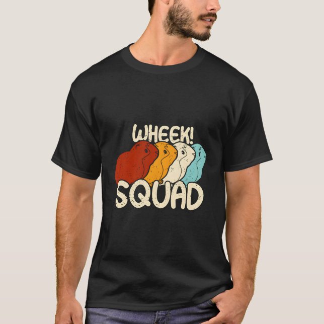 T-shirt Guinée Pig Wheek Squad Guinée Pig (Devant)