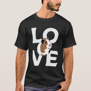T-shirt Guinée Porc Amant animal Amusant filles femmes mam