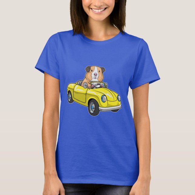 T-shirt Guinée - Voiture de porc (Devant)