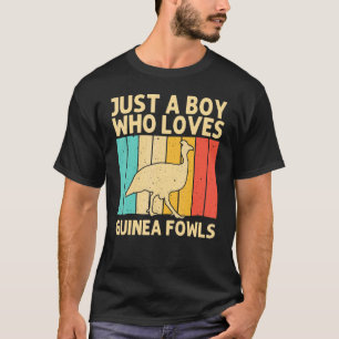 T-shirt Guinée Voler pour garçons Enfants Bird Chicken Far