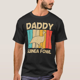 T-shirt Guinée Voler pour hommes papa Bird Chicken Farm