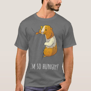 T-shirt Guinéen Cochon J'ai si faim