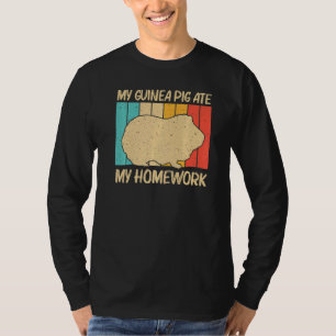 T-shirt Guinéen Cochon Pour Enfants Garçons Pomme De Terre