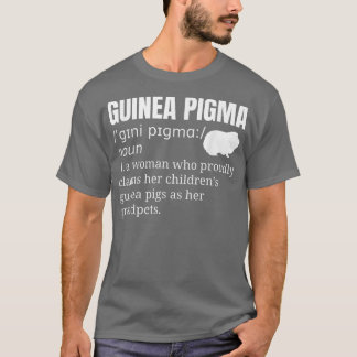 T-shirt Guinéen Pig grand-mère animal