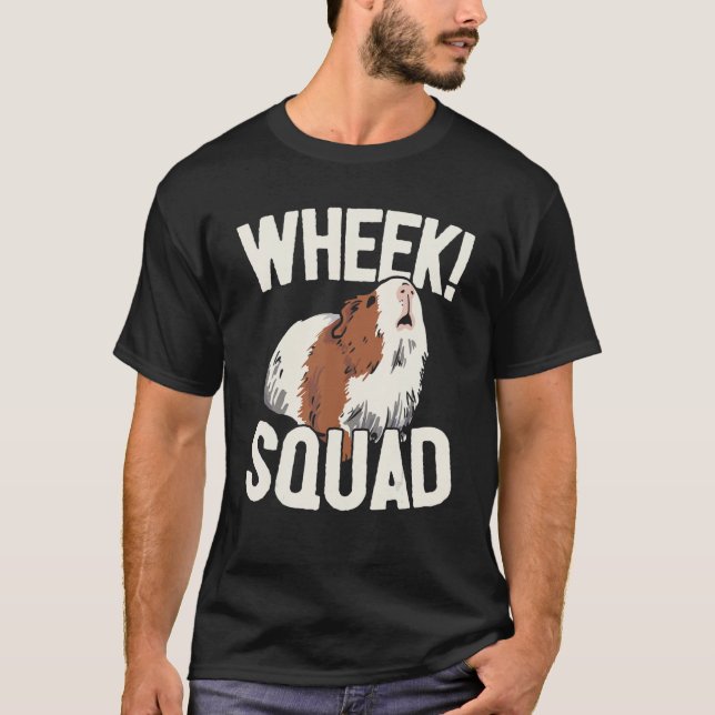 T-shirt Guinéen Propriétaire De Cochon Squad Guinéen Cocho (Devant)