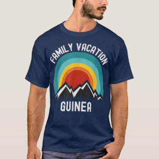 T-shirt Guinéenne Vacances Vacances Correspondance