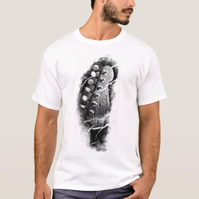T-shirt Guitar  (Devant)
