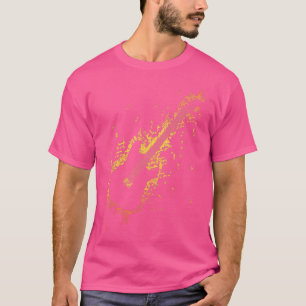 T-shirt Guitar Guitarist Player Rock Musician Music Notes