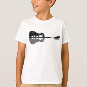 T-shirt Guitar Lake Shadow