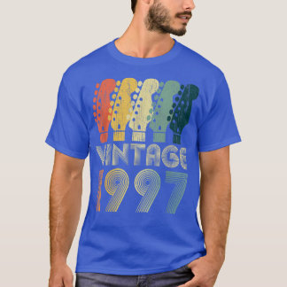 T-shirt Guitar Lover 25 Year Old Gifts Vintage 1997 Limite