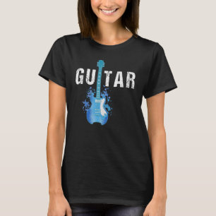 T-shirt Guitare à cordes musicien Acoustique Guitariste él