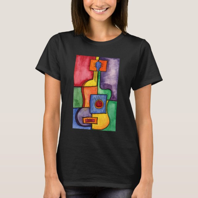 T-shirt Guitare classique (Devant)