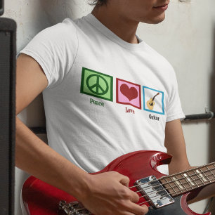 T-shirt Guitare d'amour de paix