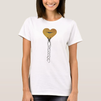 T-shirt Guitare de coeur