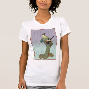 T-shirt guitare de geisha