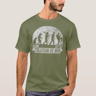 T-shirt Guitare de l'évolution